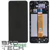 Samsung DISPLAY SAMSUNG A12 SM A125F ORIGINALE SERVICE PACK VETRO TOUCH LCD FRAME NERO