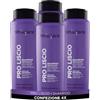 Vitalcare | PRO Liscio - Shampoo Disciplinante, con Cheratina e Olio di Avocado, 4 x 500ml