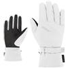 Ziener Klaire - Guanti da sci da donna, per sport invernali, in Gore-Tex Super Warm White Fog, taglia 40