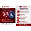 McAfee Total Protection Antivirus Originale + VPN Illimitata