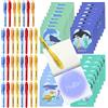 BONNYCO Penna Invisibile e Taccuino, 32 Pezzi Oceano Gadget Compleanno Bambini. Regalini Fine Festa Compleanno Oceano, Regalino Fine Festa. Giocattoli Pignatta, Gadget Bambini Scuola Bomboniere