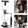 Tipo Di Vetro Sifone Caffettiera Sifone Per Uso Domestico Pentola Per Bar Cucina