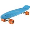 Ridge Skateboards Big Brother Retro Cruiser, Azzurro/Arancione, 69 cm (27'')