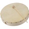 Soundsation Tamburello Pelle Naturale e Acero 30,5 cm Senza Piattini 12" Inch Battente Legno