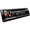 Pioneer DEH-S410DAB, 1DIN Autoradio, Lettore CD con FM e Dab+, MP3, USB e entrata AUX, Illuminazione RGB, Smart SYNC App, Equalizzatore a 5 Bande