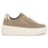 Nero Giardini Sneakers Nero Giardini donna platform in camoscio I411620D Argilla