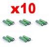 10 ALKALINA 12V- PILE MN27 BATTERIE TELECOMANDO CANCELLO A27 V27A MICRO xv