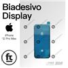 APPLE-COMPATIBILE APPLE BIADESIVO DISPLAY IPHONE 12 PRO MAX ADESIVO FRAME IMPERMEABILE