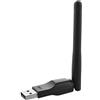 ADATTATORE USB WIFI ANTENNA 150 MBPS COMPATIBILE CON DECODER PENNA COMPUTER oh