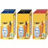 penne sfera a affare 50 lotto medium Bic rossa blu nera scuola ufficio studio nw