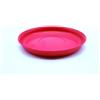 Kimmel 21-000-2110-1 Piattino per Bambini, infrangibile, impilabile, Riutilizzabile, Plastica, Fucsia