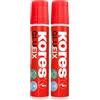 Kores - Glufix: Colla Liquida Trasparente, Anti-Goccia, Non Tossica e Ideale per Lavori a Casa e in Ufficio, Confezione da 2 x 30 ml