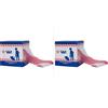Viva 1650B/R, Nastro Segnaletico da 70 mm x 200 m, Bianco/Rosso (Confezione da 2)