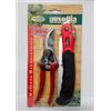 AUSONIA NANUTTI BELTRAME S.P.A. SET SEGHETTO TURBO MANICO-ANTISCIVOLO+FORBICE VIGNA IN ALLUMINIO 2 IN 1 AUSONIA