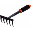 Stocker RASTRELLO A PETTINE PIATTO 5 DENTI IN ACCIAIO 30 cm STOCKER