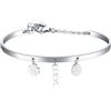 S'Agapõ Sagapo Bracciale Rigido Acciaio Fortuna Sagapò STY14 S'agapo