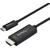 STARTECH.COM Cavo USB-C a HDMI da 3 m, Cavetto USB 3.1 Tipo C a HDMI, 4k a 60Hz,