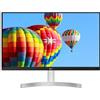 LG Monitor Lg 24MK600M W AEU SERIE MK600M Silver e White