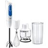 (TG. 0.35) Braun MultiQuick 3 Minipimer MQ3025 Spaghetti, 60 W, 0.35 Litri, Plas