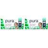 Pura Salviette Neonato, 70 Salviette (Confezione da 2), 99% Acqua, 100% Senza Plastica, Adatte per Pelle Sensibile e Senza Profumo, Aloe Vera, Neonati, Biodegradabili, Vegan