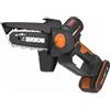 WORX Potatore a batteria WORX WG325E 20Volt taglio 12cm BRUSHLESS e con POMPA OLIO