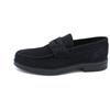 Antony Sander Mocassini da uomo scarpe classiche college elegante in vera pelle camoscio blu