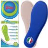 REPOSA Memory Step - Solette Scarpe Uomo e Donna con Tecnologia Memory Certificata, Solette in Memory Foam per Sollievo Immediato e Postura Corretta - Suole Scarpe Traspiranti ad Azione Ammortizzante