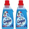 Calgon Power Gel 4 in 1 per Capi Morbidi, 2 Confezioni da 1.5 l di Anticalcare per Lavatrici, Additivo per una Protezione da Calcare, Corrosione, Sporco e Cattivi Odori
