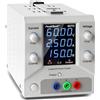 PeakTech 6170 - Alimentatore da laboratorio 0-60 V/0-2,5 A DC SELV lineare con trasformatore di separazione, alimentatore di rete da laboratorio