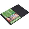Apli 014253 - Confezione da 50 fogli di cartone, 210 x 297 mm, colore: Nero