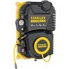 STANLEY Fatmax - WALLTECH PRO COMPRESSORE A MURO CON SERBATOIO 2L, Nero/Giallo