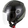 KSK Casco Jet MIAMI Jet Nero & Bronzo, Taglia S (55-56 cm)