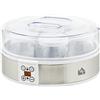 DecHome Yogurtiera 20W 1.5 lt con 7 Vasetti e Display Bianco 80DH0WTBIA