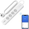 WIBY Multipresa Ciabatta WIFI Intelligente SMART Timer Alexa Google IOS Android