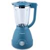 TOGNANA Frullatore Elettrico con Bicchiere in Vetro Graduata 1,5 Litri Blu 1000 Watt