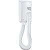 Valera Hotello Shaver, asciugacapelli murale con presa rasoio, 1200 Watt, Colore Bianco
