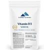 Everest Nutrition Vitamina D3 5000IU compresse Ossa e articolazioni sane Sistema immunitario forte