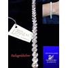 Swarovski Elements Bracciale Donna Trilogy CUORE p. Argento 925 SWAROVSKI ORIGINALI Tennis oro new