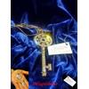 Swarovski Elements Collana Chiave Portafortuna SWAROVSKI Oro Giallo Gioielli Donna CRISTALLI sposa