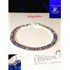 Swarovski Bracciale Uomo/Donna SWAROVSKI ELEMENTS ORIGINALI Rodiato Argento Gioielli Oro