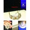 Swarovski Collana Donna Oro Giallo Collier SWAROVSKI ORIGINALI Gioielli Cristalli Argento