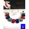 Swarovski Bracciale Donna Tennis SWAROVSKI ORIGINALI Rodiato Argento Millenia Gioielli