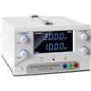 PeakTech 6194 - Alimentatore da laboratorio 0-30V / 0-10A DC SELV lineare alimentatore con trasformatore di separazione, alimentatore di rete da laboratorio