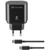 Cellular Line Caricabatterie USB Type-C SUPER FAST CHARGER KIT 25W Power