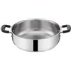 Lagostina Casseruola Inox (24cm) semi fonda PRATICA Cromo lucido 010717031724