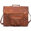 daviscase Borsa a tracolla vera pelle di capra messenger cross borsetta vintage uomo