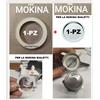 TOP SHOP ITALIA 2011 GUARNIZIONE + PIASTRINA PER LA MOKINA 1/2 TAZZA X CAFFETTIERA BIALETTI 9 2024