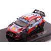 Ixo Model HYUNDAI i20 COUPE WRC N.11 RALLY MONZA 2021 NEUVILLE/WYDAEGHE 1:43