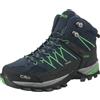 CMP Rigel Mid Trekking Shoes WP, Scarpe Uomo Blu B Blue Gecko 51ak 46 EU