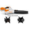 STIHL Soffiatore a batteria STIHL BGA60 36V potente getto dell'aria 69 m/s - 780 mc/h